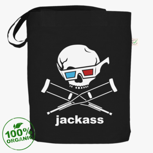 Сумка шоппер  Jackass 3d.