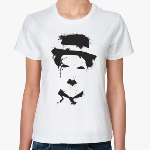 Классическая футболка Чарли Чаплин