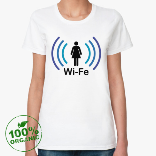 Женская футболка из органик-хлопка Жена