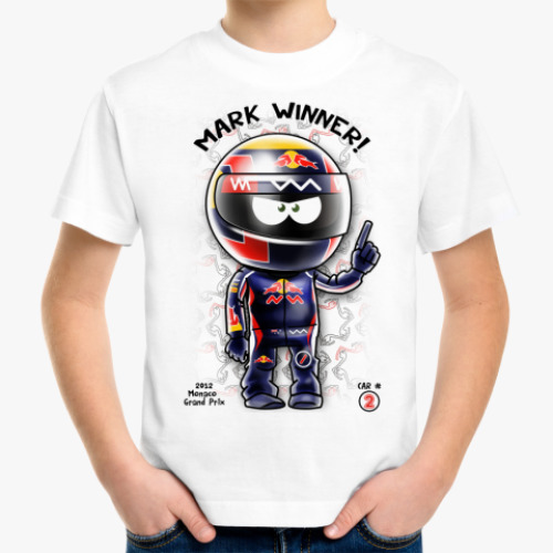 Детская футболка MARK WINNER!