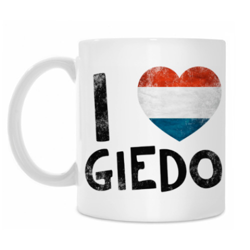 Кружка I LOVE GIEDO