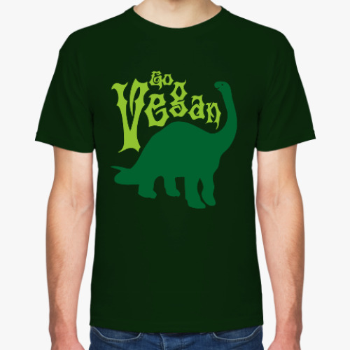 Футболка Go Vegan