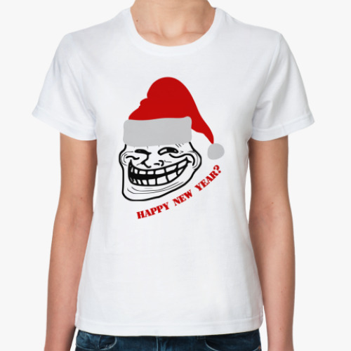 Классическая футболка TrollFace NG