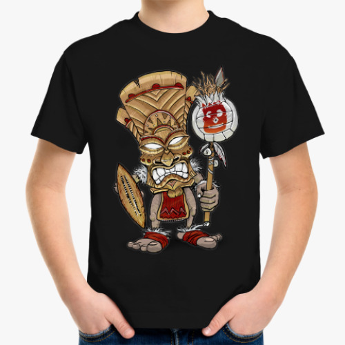 Детская футболка Воин Тики