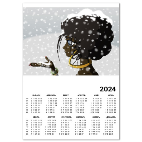 Календарь  'Black & White'