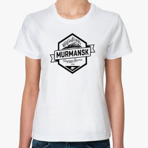Классическая футболка Мурманск