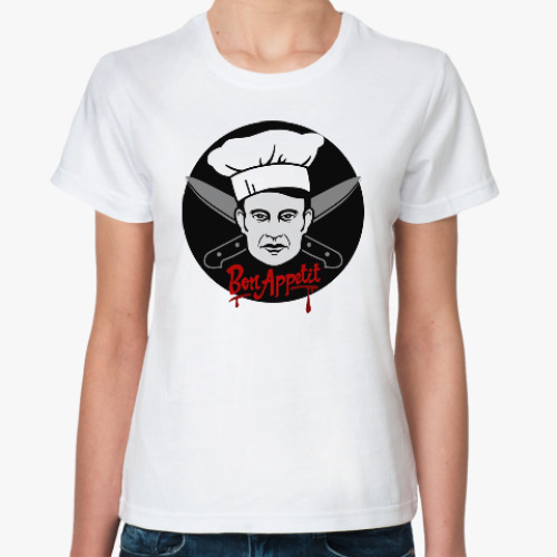 Классическая футболка Hannibal Lecter Mads Mikkelsen