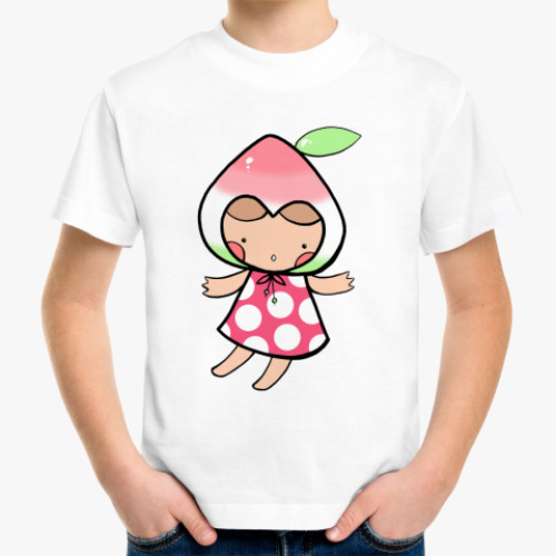 Детская футболка Персик (kinder)