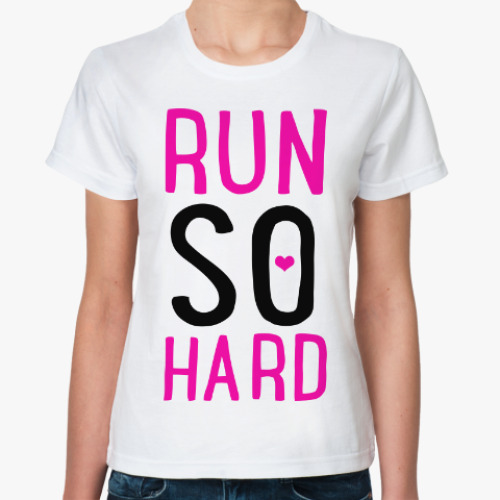 Классическая футболка Для бега