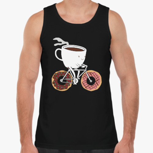 Майка Печеньки, кофе, велосипед