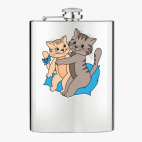 Фляжка стальная