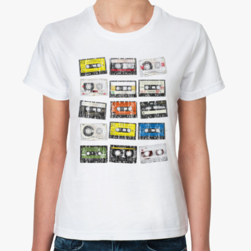 Классическая футболка Старые кассеты