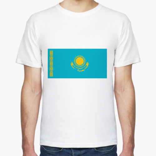 Футболка Флаг Казахстана