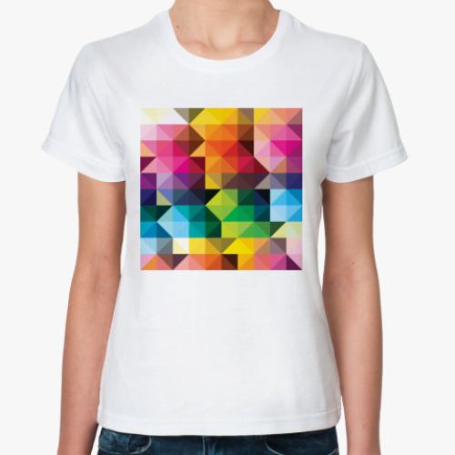 Классическая футболка Треугольники