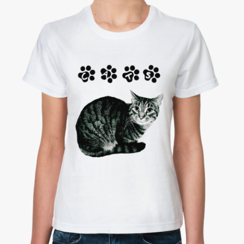 Классическая футболка CATS