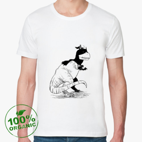 Футболка из органик-хлопка T-REX