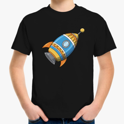 Детская футболка Космос. Ракета.