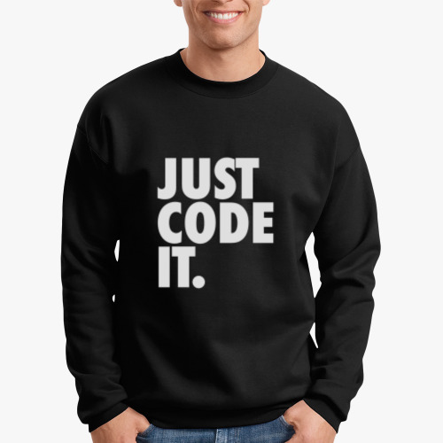 Свитшот Just Code It