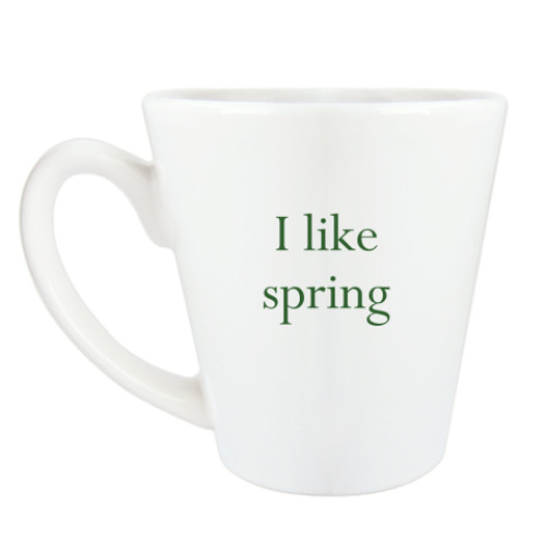 Чашка Латте 'Spring'