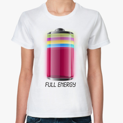Классическая футболка 'Energy'