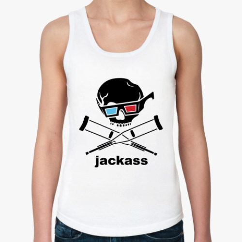 Женская майка Jackass 3d