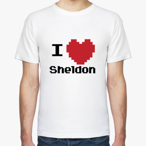 Футболка I love Sheldon