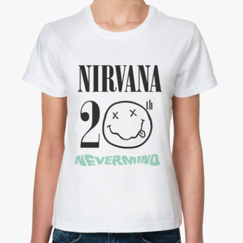 Классическая футболка Nirvana Nevermind 20th