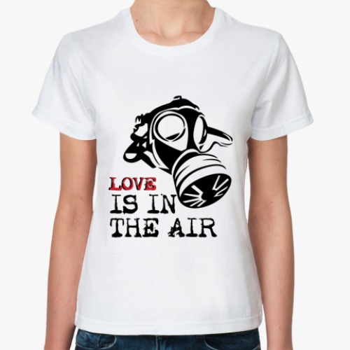 Классическая футболка Love is in the air