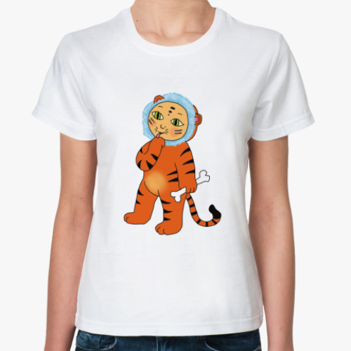 Классическая футболка  «Тигрёнок»