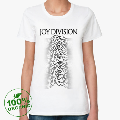 Женская футболка из органик-хлопка  Joy Division