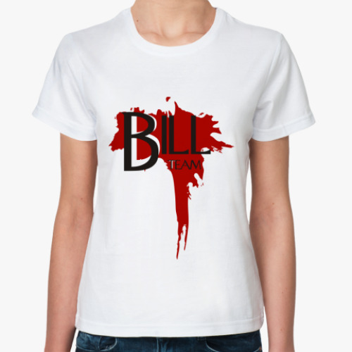 Классическая футболка  'Bill Team'