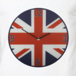 Часы с британским флагом