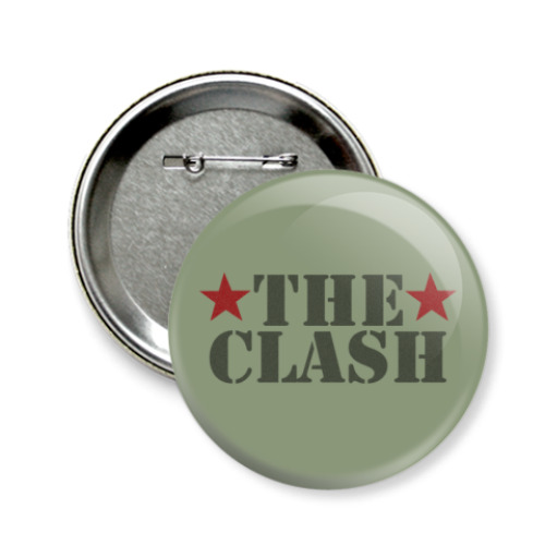 Значок 58мм The Clash