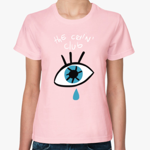 Женская футболка CRYBABY POWDER PINK