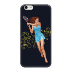Девушка с теннисной ракеткой