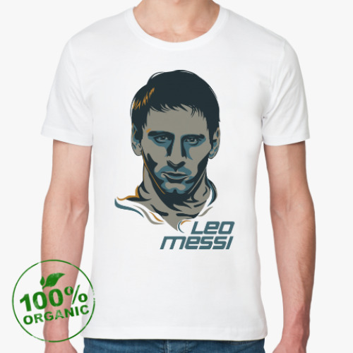 Футболка из органик-хлопка Leo Messi