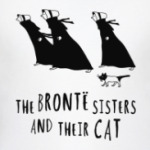 The Bronte Sisters and their cat