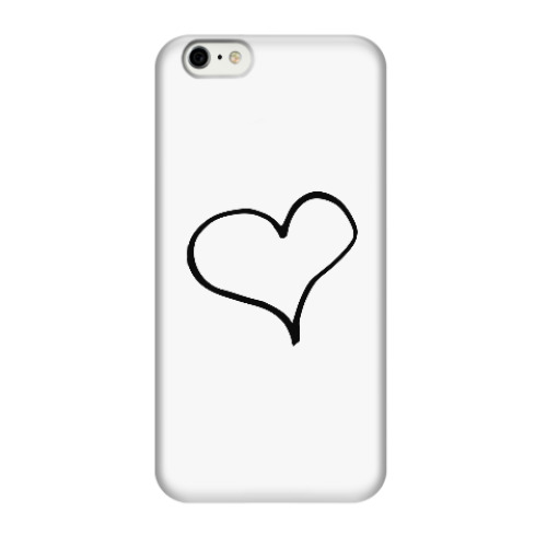 Чехол для iPhone 6/6s Чернильное сердце