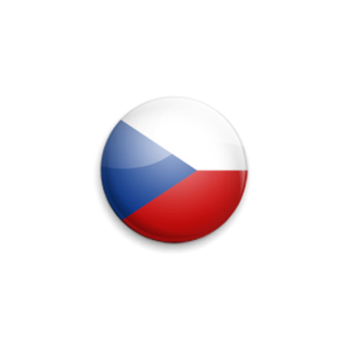 Значок 25мм Czech-Republic