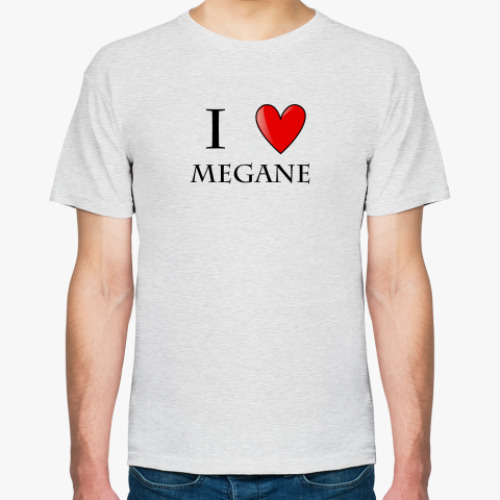 Футболка I love Megane