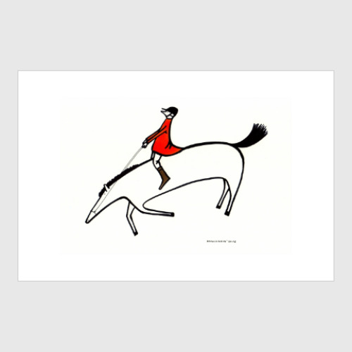 Постер Horse rider