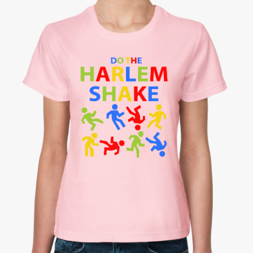 Женская футболка Harlem Shake