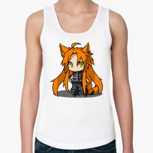 Женская майка Chibi Fox