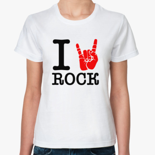 Классическая футболка Rock