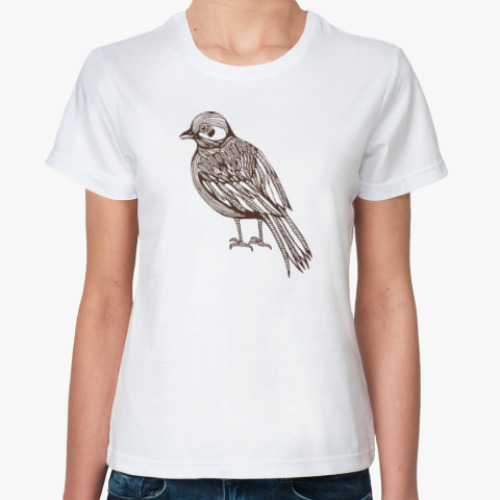 Классическая футболка Bird Птица