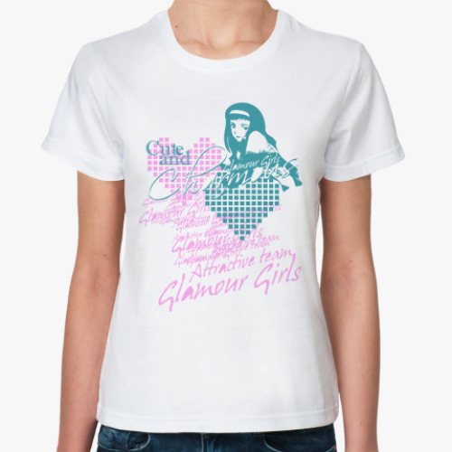Классическая футболка Girls Glamour