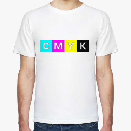 Футболка  'CMYK'