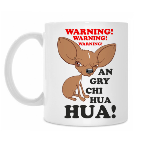 Кружка Angry chihuahua