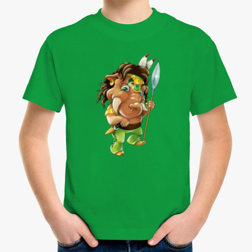 Детская футболка Воин-мамонтенок
