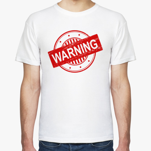 Футболка Warning / Предупреждение